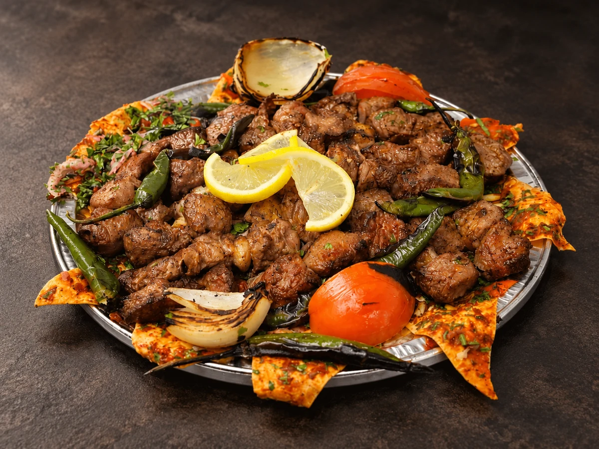 نص كيلو أوصال لحم