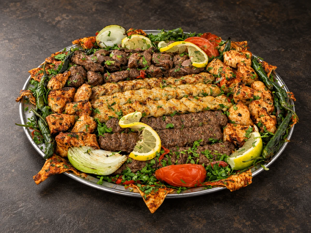 كيلو مشاوي مشكل